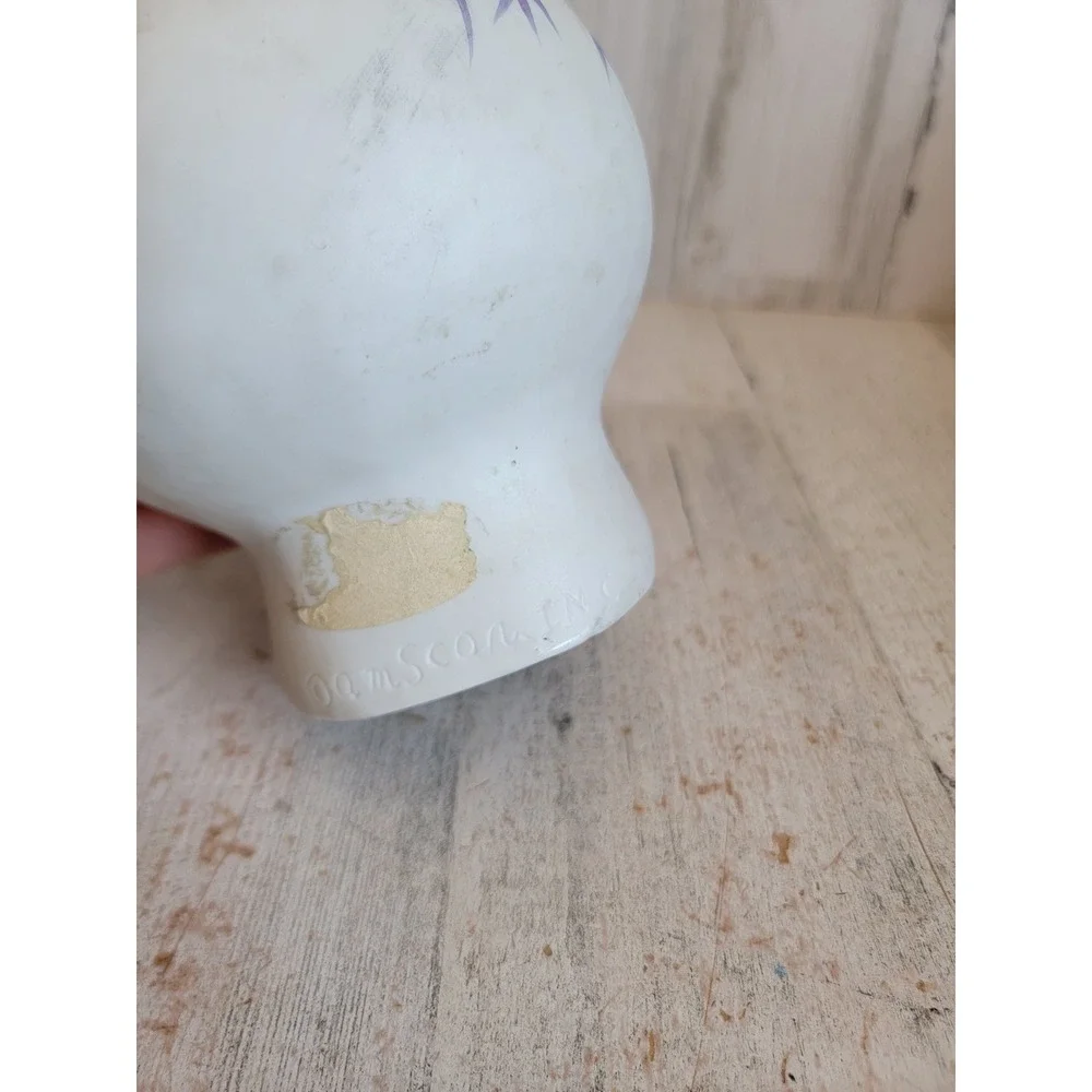 Vintage amscan skull porcelain tea light Halloween cover candle home decor